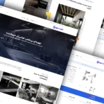 سایت آماده المنتوری فروشگاه شیرآلات و لوازم بهداشتی ساختمان